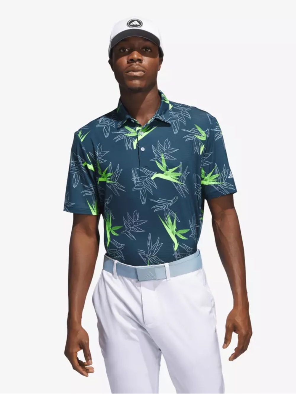 EUC Adidas Polo Shirt Size Small